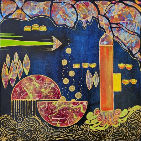 Alchemy for good by artist Shara Nickell